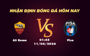 as roma pisa 11 04 seria a