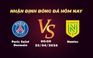 paris saint germain nantes 23 04 ligue 1