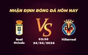 real oviedo villarreal 24 04 la liga