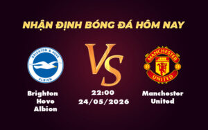 brighton hove albion manchester united 24 05 ngoai hang anh